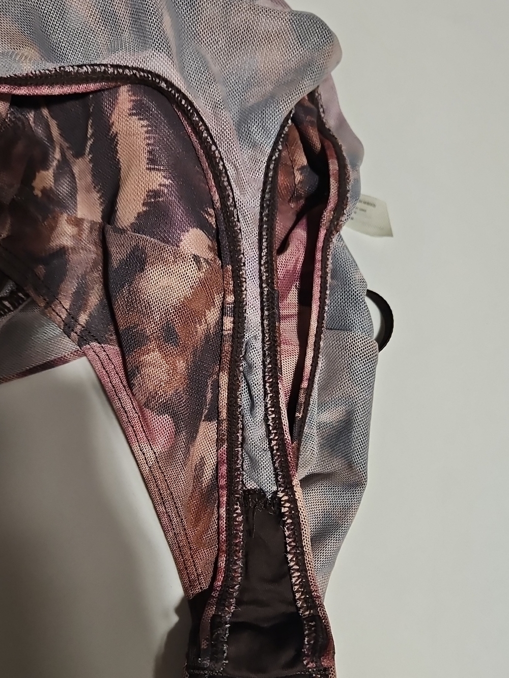 Intimately Free People Floral Satin Corset Bodysuit with Front Corset Look - Picture 7 of 10